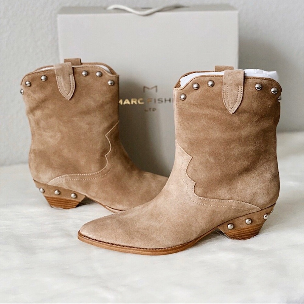 Marc Fisher LTD Ryan Western Bootie - New in Box